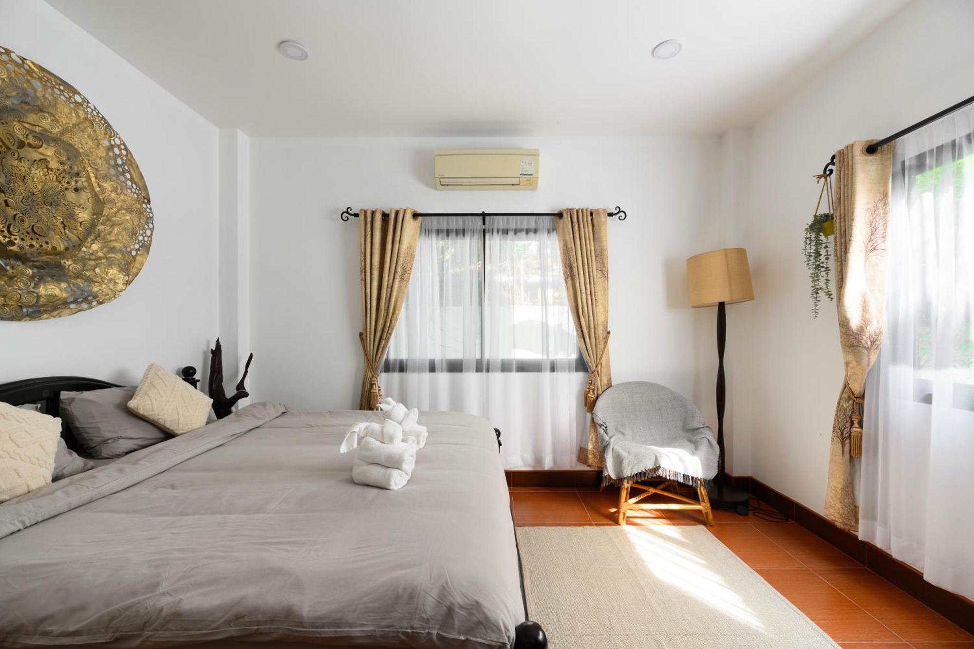 Private pool villa close to beach Kamala Beach Esterno foto