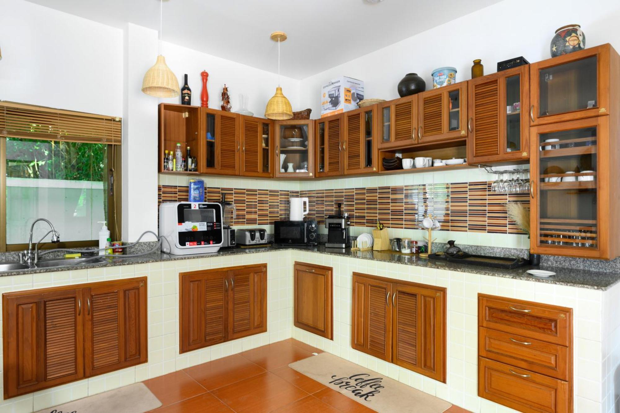 Private pool villa close to beach Kamala Beach Esterno foto
