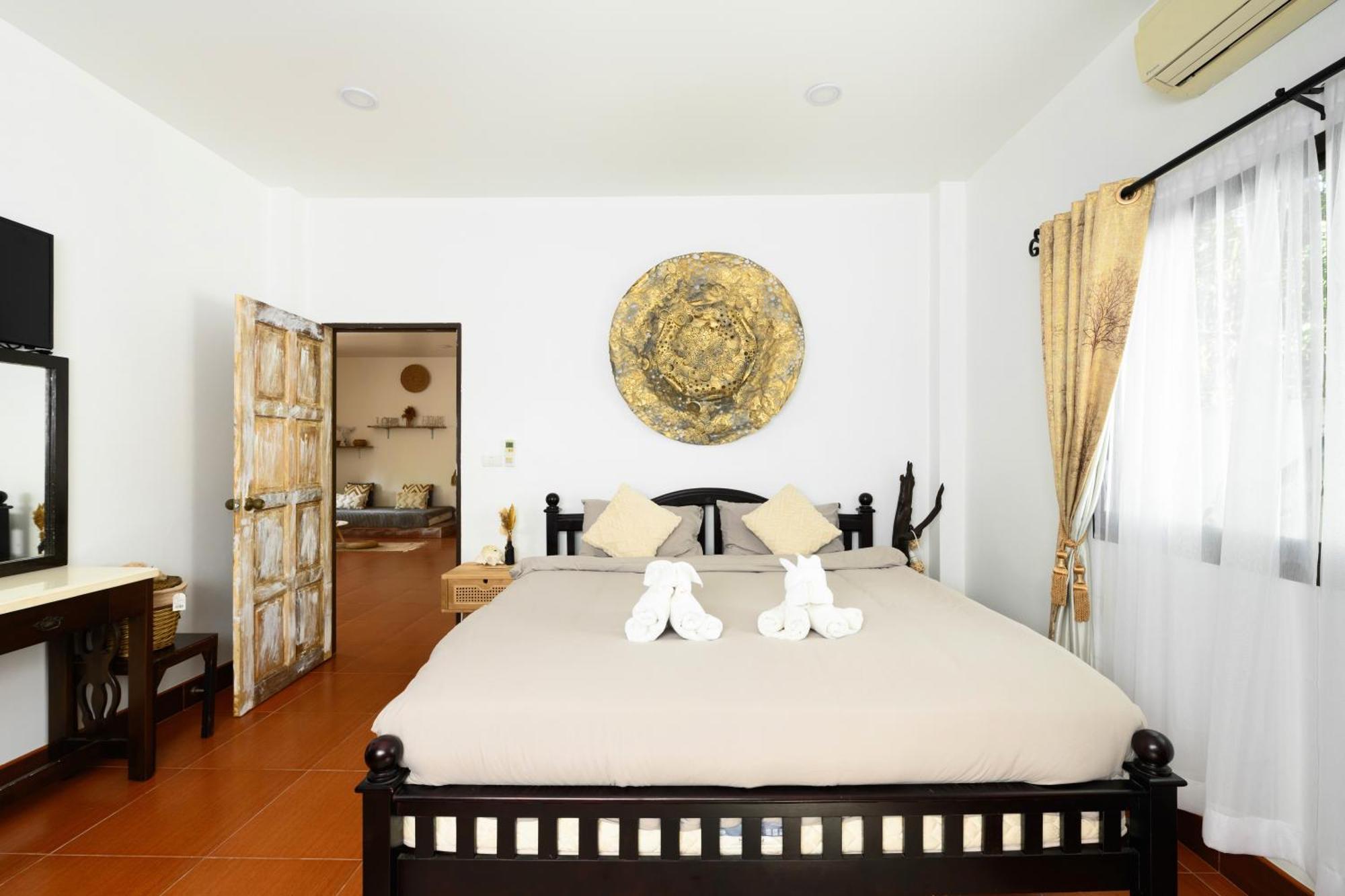 Private pool villa close to beach Kamala Beach Esterno foto