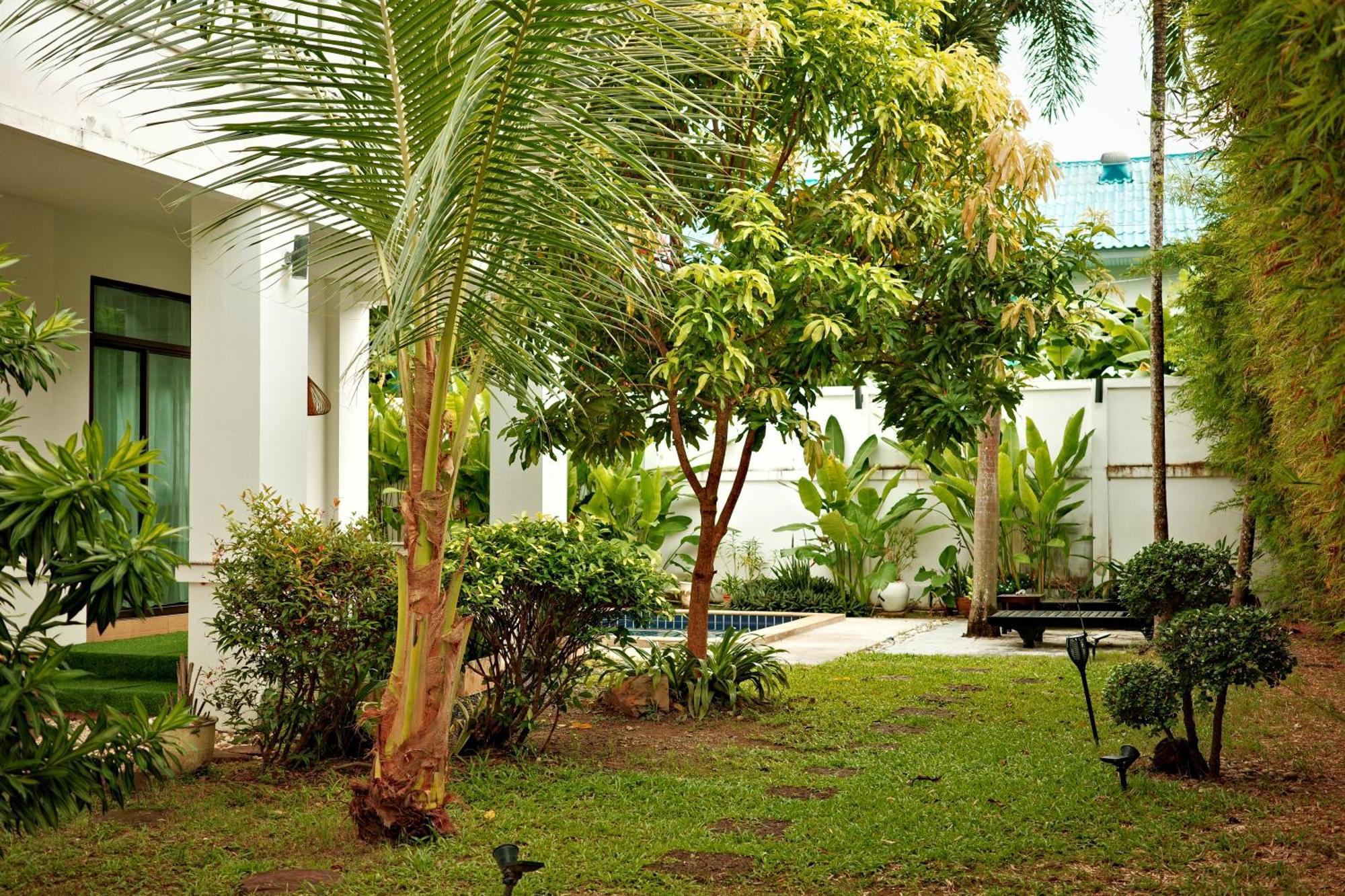 Private pool villa close to beach Kamala Beach Esterno foto