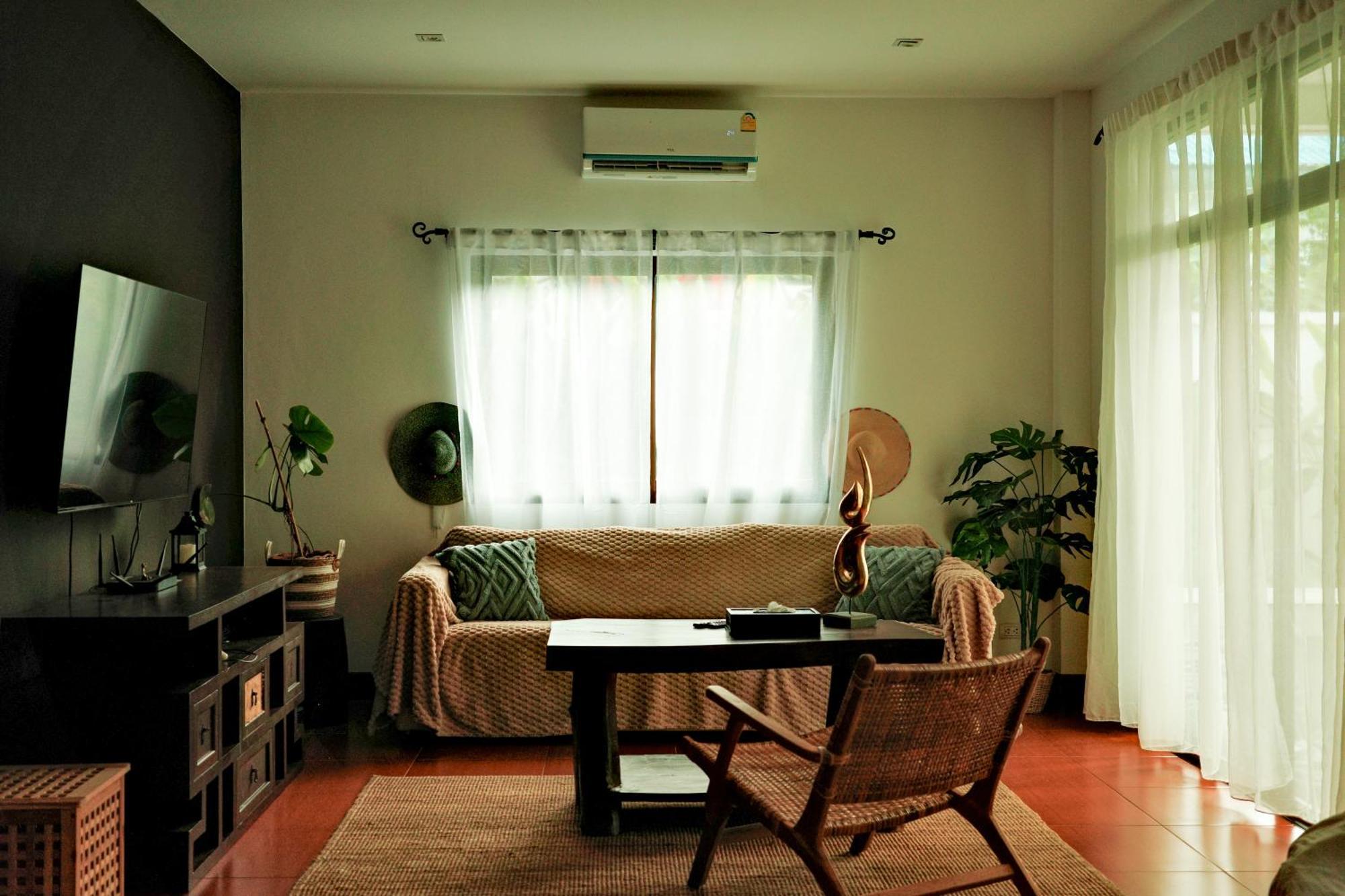 Private pool villa close to beach Kamala Beach Esterno foto