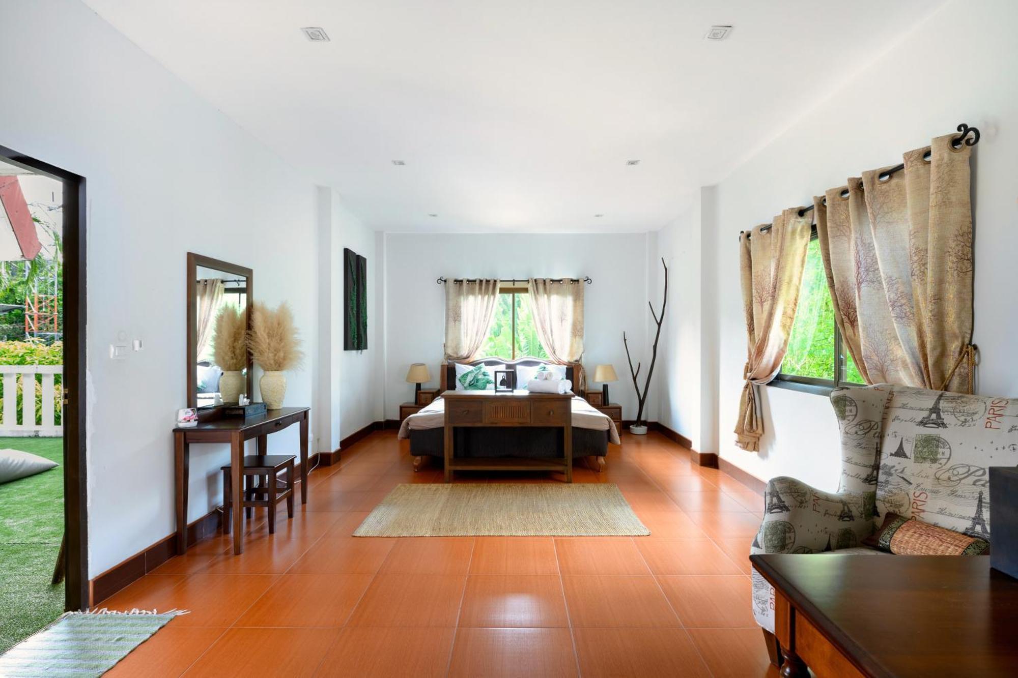 Private pool villa close to beach Kamala Beach Esterno foto