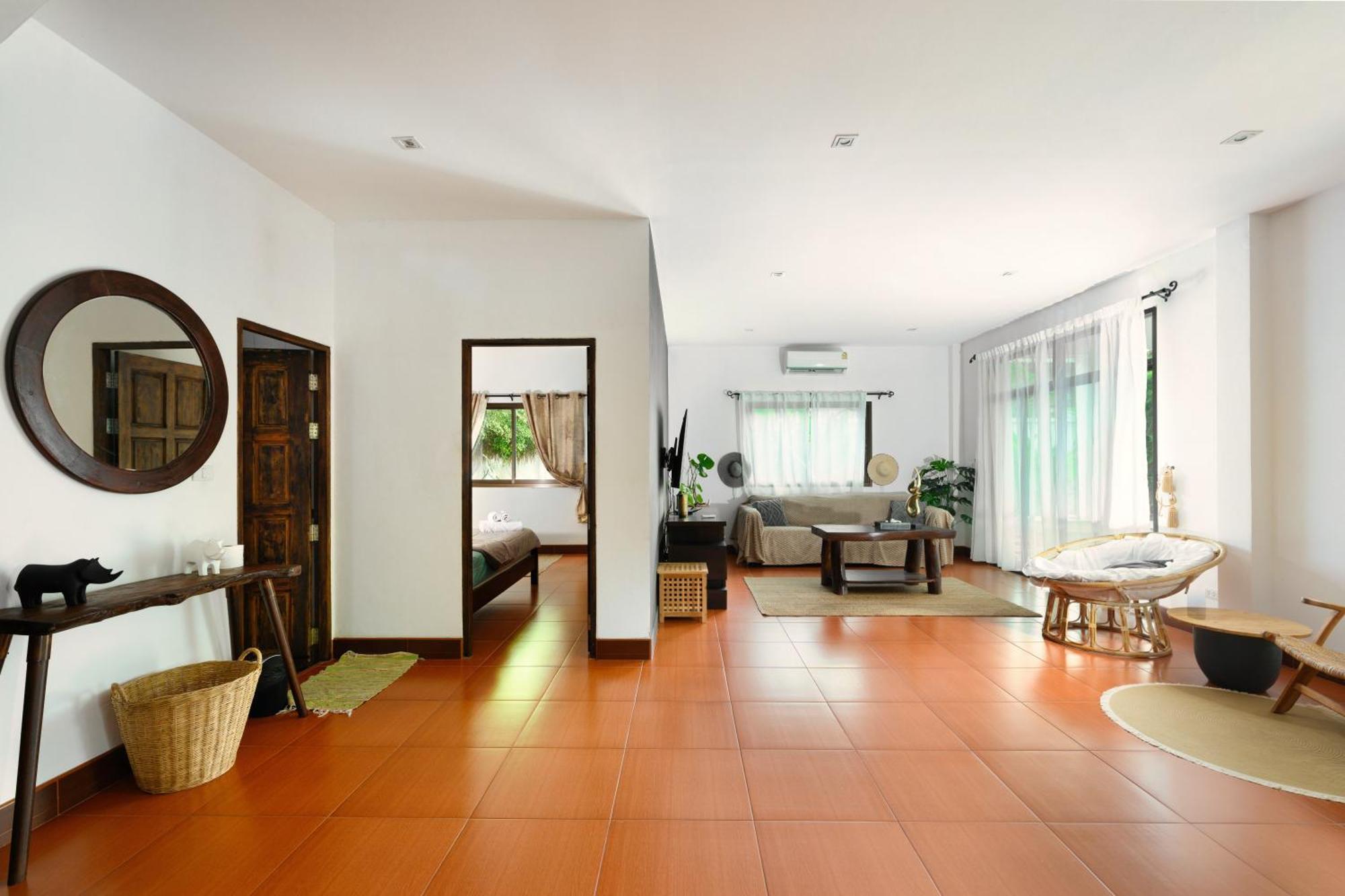 Private pool villa close to beach Kamala Beach Esterno foto